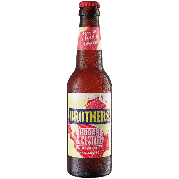 Brothers Rhubarb & Custard 330ml x 24