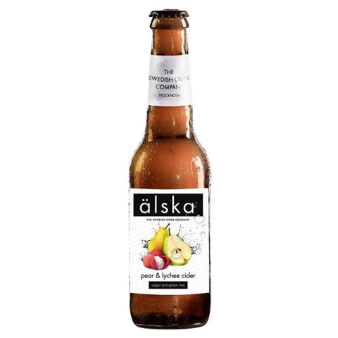 Alska Cider Pear & Lychee 330ml