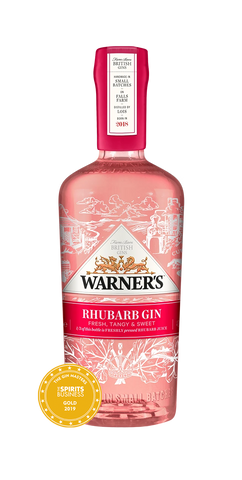Warner's Rhubarb Gin 700ml