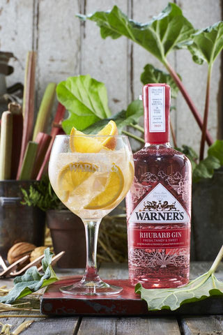 Warner's Rhubarb Gin 700ml