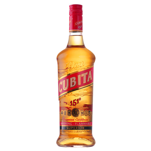 Cubita 151 Rum 750ml