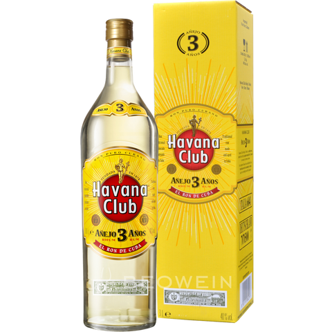 Havana Club 3 Years Old Rum 700ml