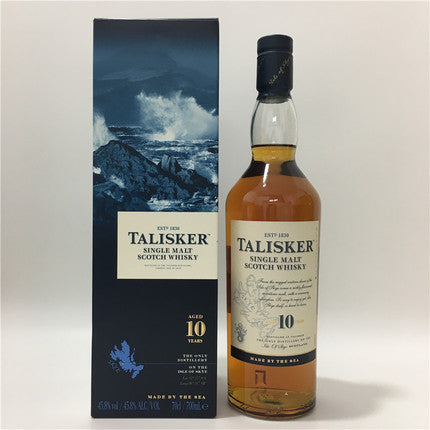 Talisker 10 Yr Single Malt Scotch Whisky 700ml