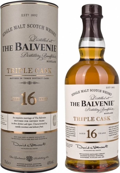 The Balvenie 16 years old Triple Cask Single Malt Scotch Whisky 700ml