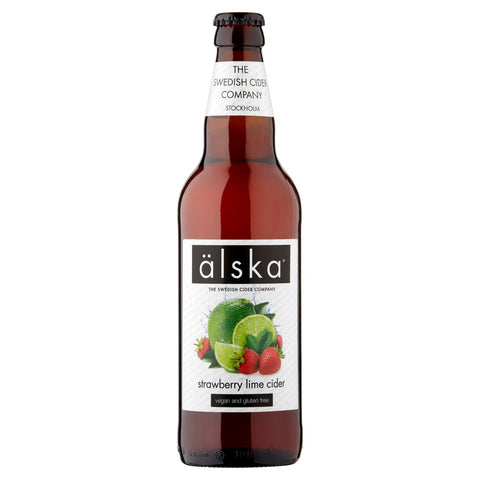 Alska Cider Strawberry & Lime 330ml