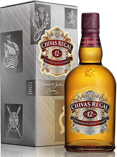 Chivas Regal 12 years old Blended Scotch Whisky 750ml