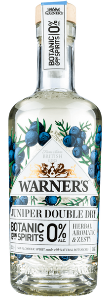 Warner’s Juniper Double Dry Non-Alcoholic Spirit 50cl