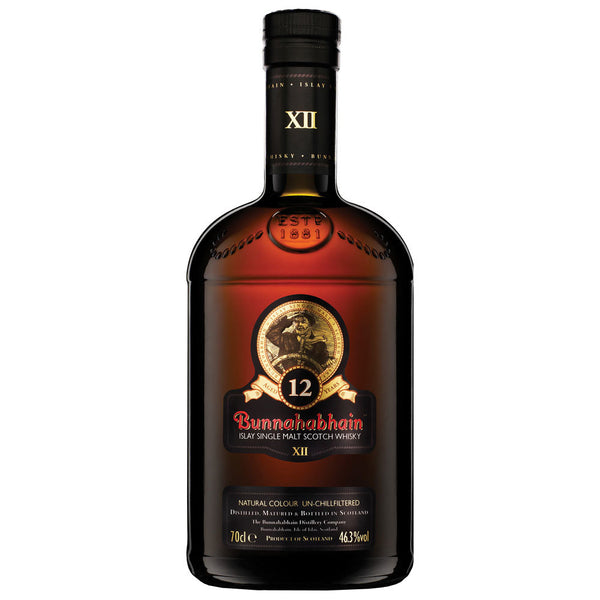 Bunnahabhain 12 Year Old Islay Single Malt Scotch Whisky 700ml