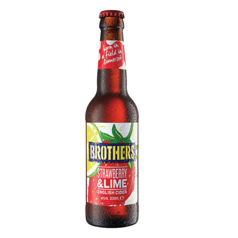 Brothers Strawberry and Lime 330ml