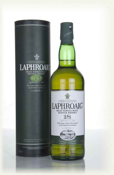 Laphroaig 18 years old Islay Single Malt Scotch Whiskey 700ml